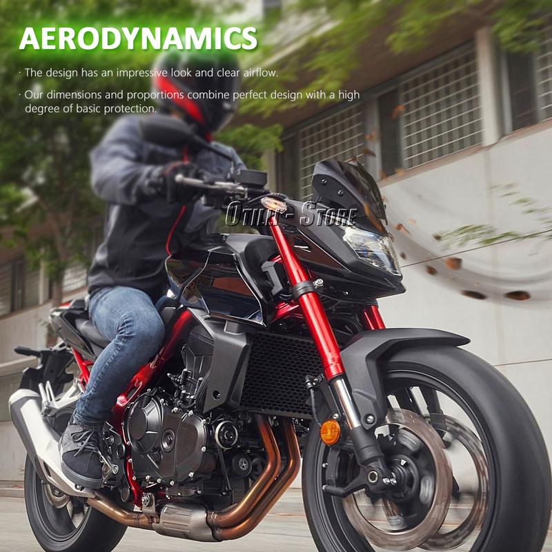 2023 For Honda CB 750 HORNET cb750 CB750 Hornet Windscreen Windshield Shield Screen with Bracket Motorcycle Accessories 3 colors