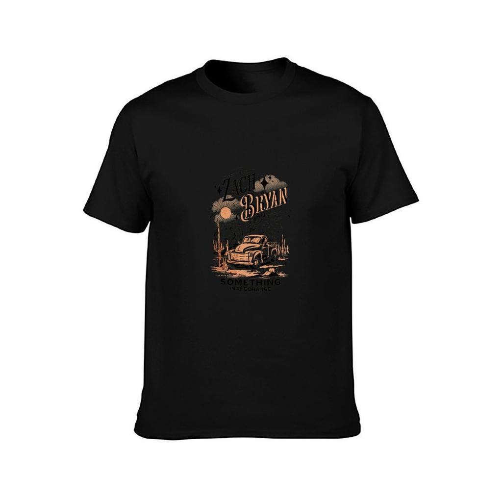 Something in The Orange T Shirt Zach Bryan Farm Truck Country Music Concert Tee White White