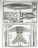 US Navy Electronic Warfare Aircraft Growler Scorpions Plastic Model Molding Color Platts/Italeri 1/48 EA-18G VAQ-132 TPA-11