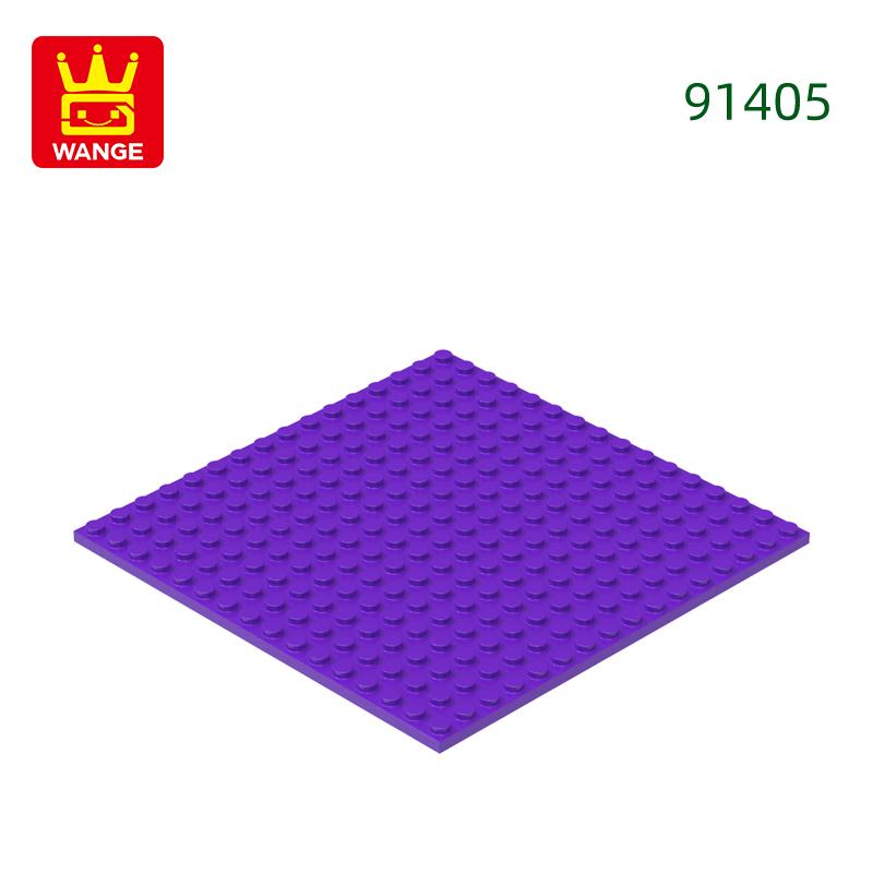 

Base Plate 1PCS/ Works With 91405 Double-sided featuring 16x16 holes moc Assembled construction Constructing blocks s