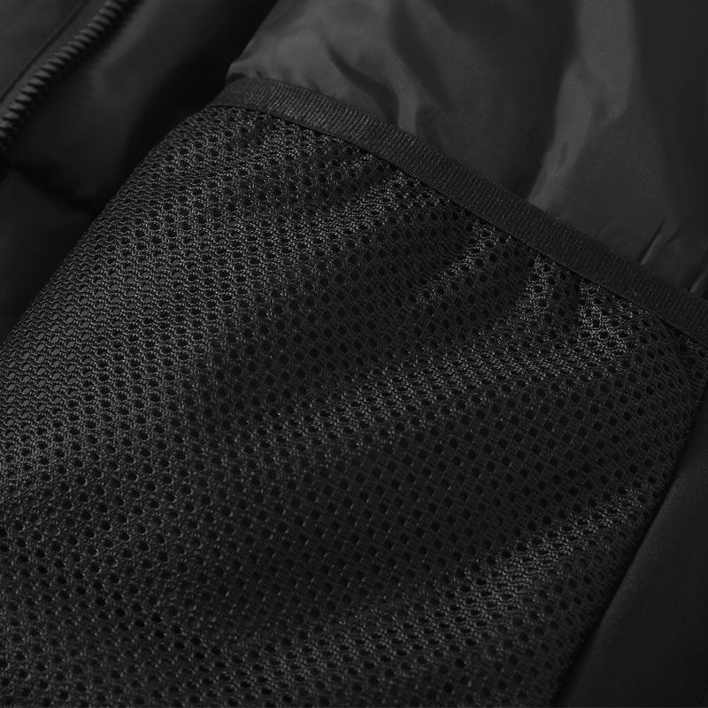 Nadměrné velikosti L-8XL Módní zimní pánské kabáty Vodotěsná teplá vesta Ležérní silné bundy bez rukávů s kapucí