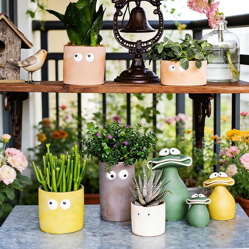Creative Big Eye Cartoon Succulent Planter