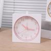 Modern Minimalists Alarm Clock with Builts In Nightlight and Quiet Movement for Home Decors Battery Operated Table Clock