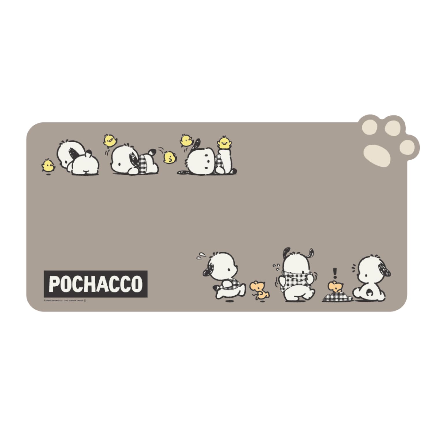 

Gourmandies Sanrio Characters Настольный коврик L Размер Pochacco SANG-376PC