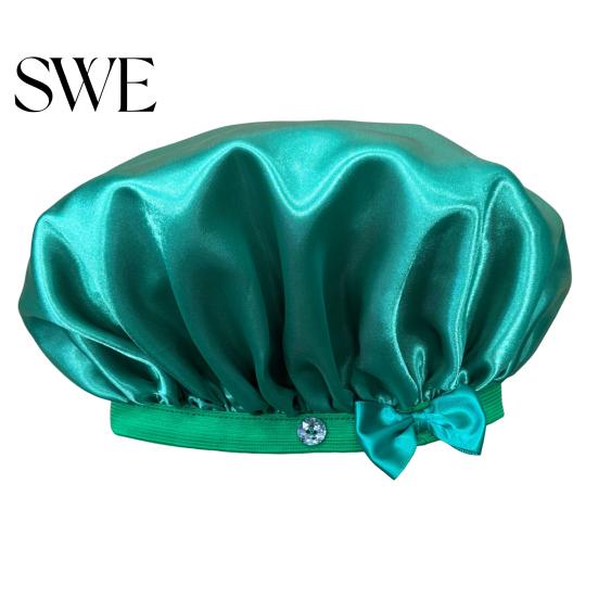 Hair Protection Cap No Heat Curling for Women, Overnight Sleeping Curler Bonnet, Breathable Curls Roller Hat Medium, Long Multi-use Bonnet