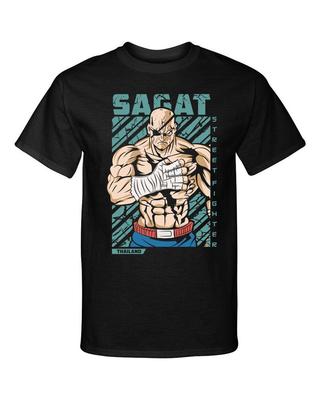 Street Fighter Sagat Video Martial Arts Gaming Tee Shirt Unisex T-Shirt