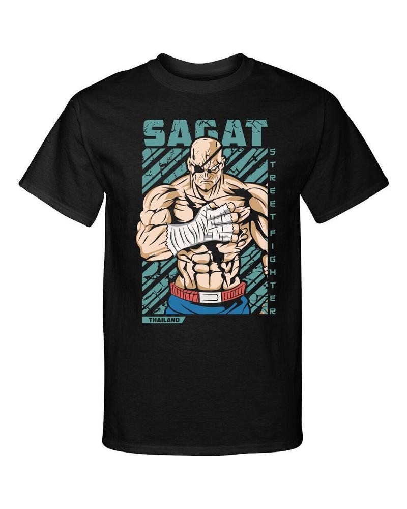 Street Fighter Sagat Video Martial Arts Gaming Tee Shirt Unisex T-Shirt XXXXL