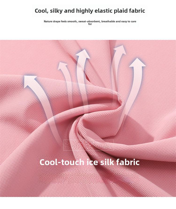 Herren 2024 Ice Silk Seamless Poloshirt - Kurzarm-Business-T-Shirt