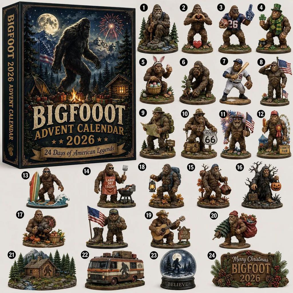 Weihnachts-Adventskalender 2026 – Feiertags-Blindbox-Kalender im Tier-Thema