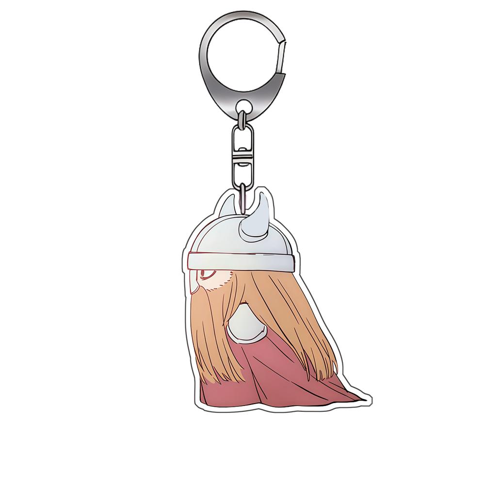 

Q Versiorunning Style Acrylic Keychain for Frieren: Beyond Journey s End Heiter Frieren Stark Fern Backpack Decoration Fan Gift -3 PCS