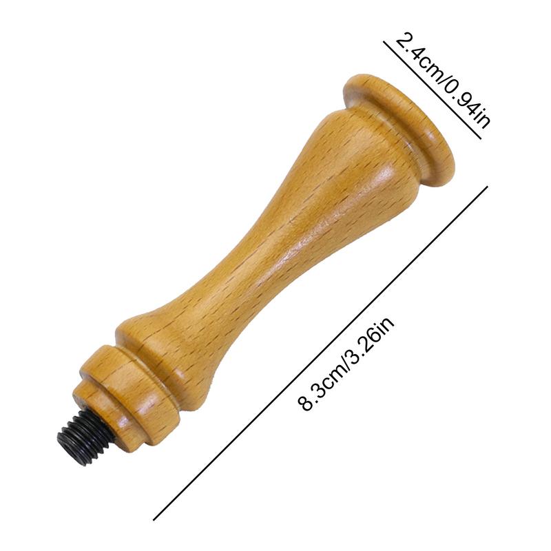 Siegelgriff Siegelgriff Ersatzsiegelgriff Nur Griff Holzgriff Ersatz für Vintage-Wachs