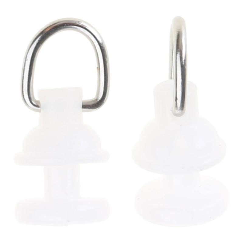 100 Stück Leise Gardinenschienengleiter Kunststoffhaken Leisestange Innenschiene Gleiter Rollen Gleiter Vorhangschiene Läufer