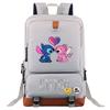 Anime Printed Teen Student School Bag Travel Bag Men'S And Women'S Shoulder Printed Backpack