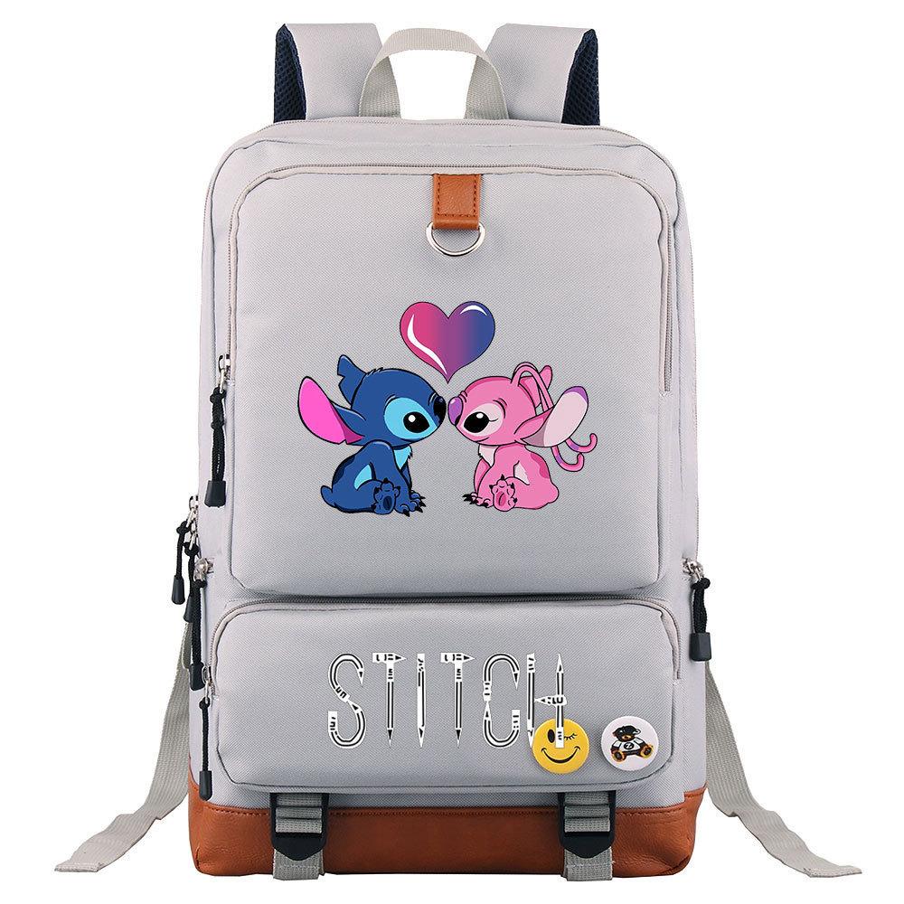Anime Printed Teen Student School Bag Travel Bag Men'S And Women'S Shoulder Printed Backpack