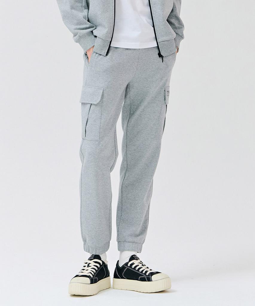 CHASECULT Men'S Cargo Jogger Warm-Up Pants - Grey