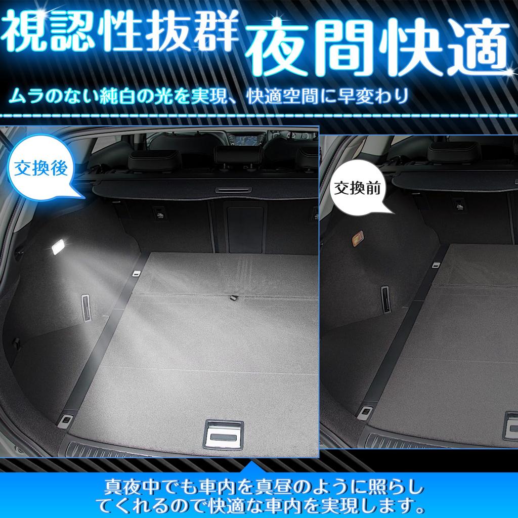 NEIFILES LED Luggage Lamp for Honda MDX NSX S2000 Integra Inspire Vezel Odyssey N-BOX CR-Z ZF2, CR-V RW, RT5, RT6, YD1, NA1, NA2, AP1, AP2, Accord,