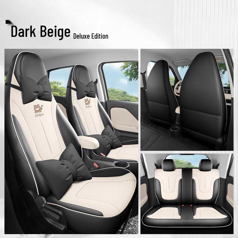 Kaiyi Shiyue Max Universal Leather-Linen Seat Covers - 26 Models, All-Season, Full Coverage.