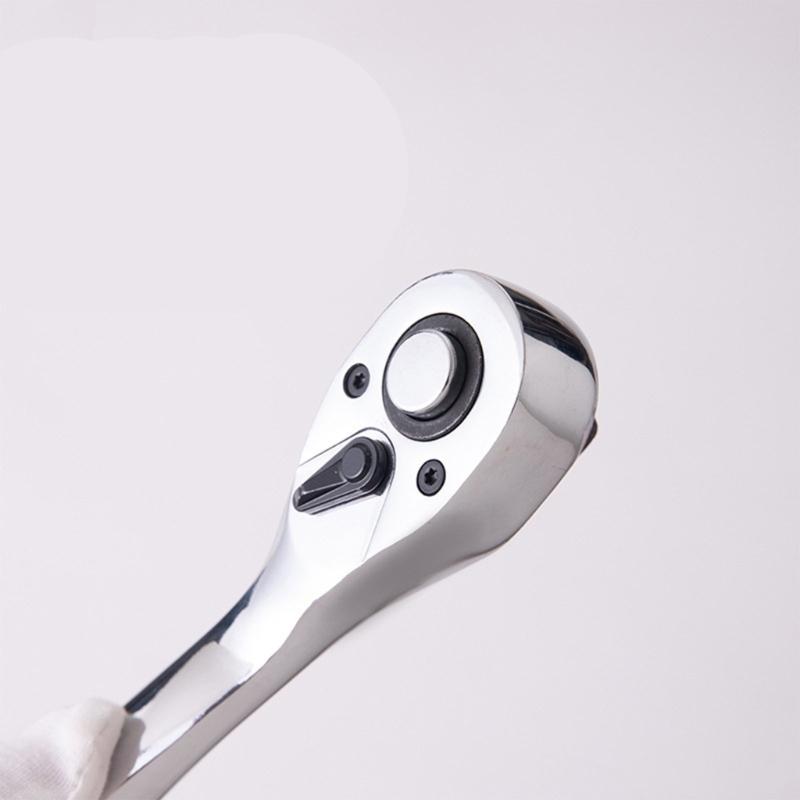 3/8Inch Drive Ratchet Wrench, 72-Tooth Quick-Release Socket Wrench Reversible Switches,Reversible Spanner