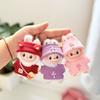 Mini Version 4.0 Vinyl Face Plush Blind Box Doll Clothes Christmas Set Small Nose Gaga Heart Bottom Password