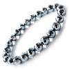[GOLD STONE] High-Purity Mirror-Cut Terahertz Stone Bracelet 8mm with Dedicated Box, Inner Circumference Approx. 20cm