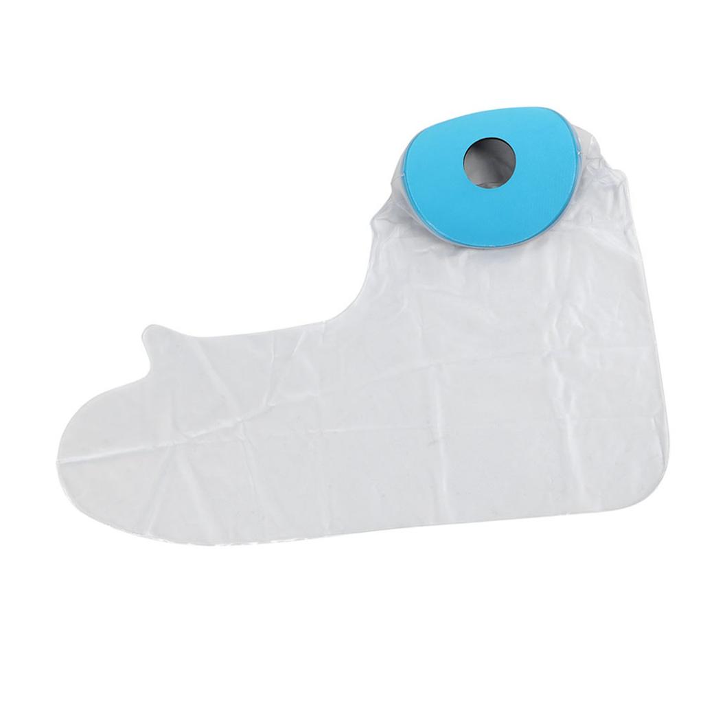 Blå dykmaterialringar PVC duschskydd vuxen hel arm P2202 62cm