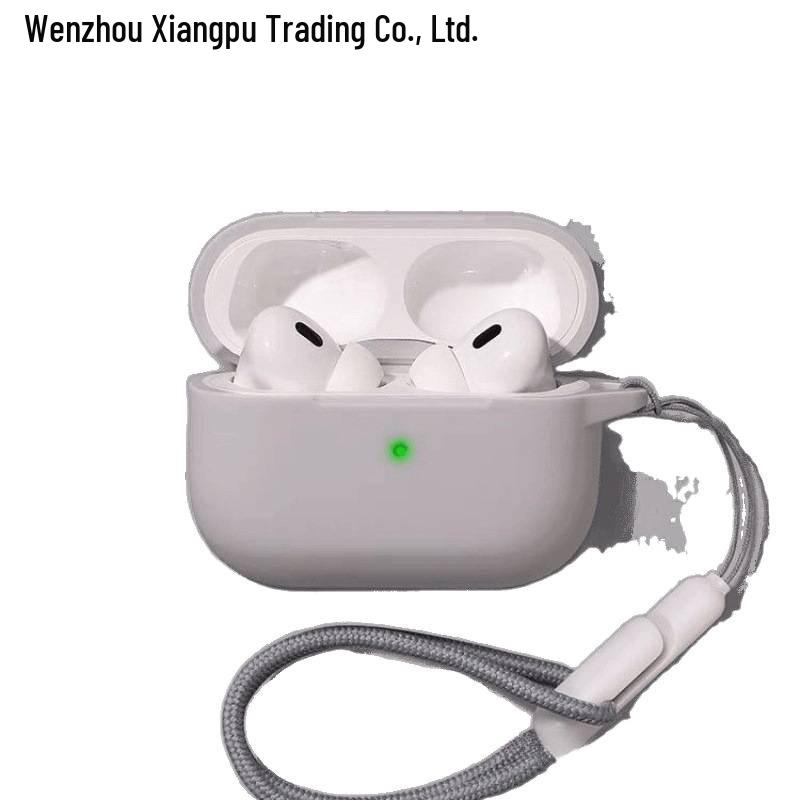 Solid Gray Silicone Case for AirPods Pro 2nd Gen & AirPods 3