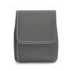 Woodten B00904 Premium PU Leather Travel Watch Case Single Blue Organizer