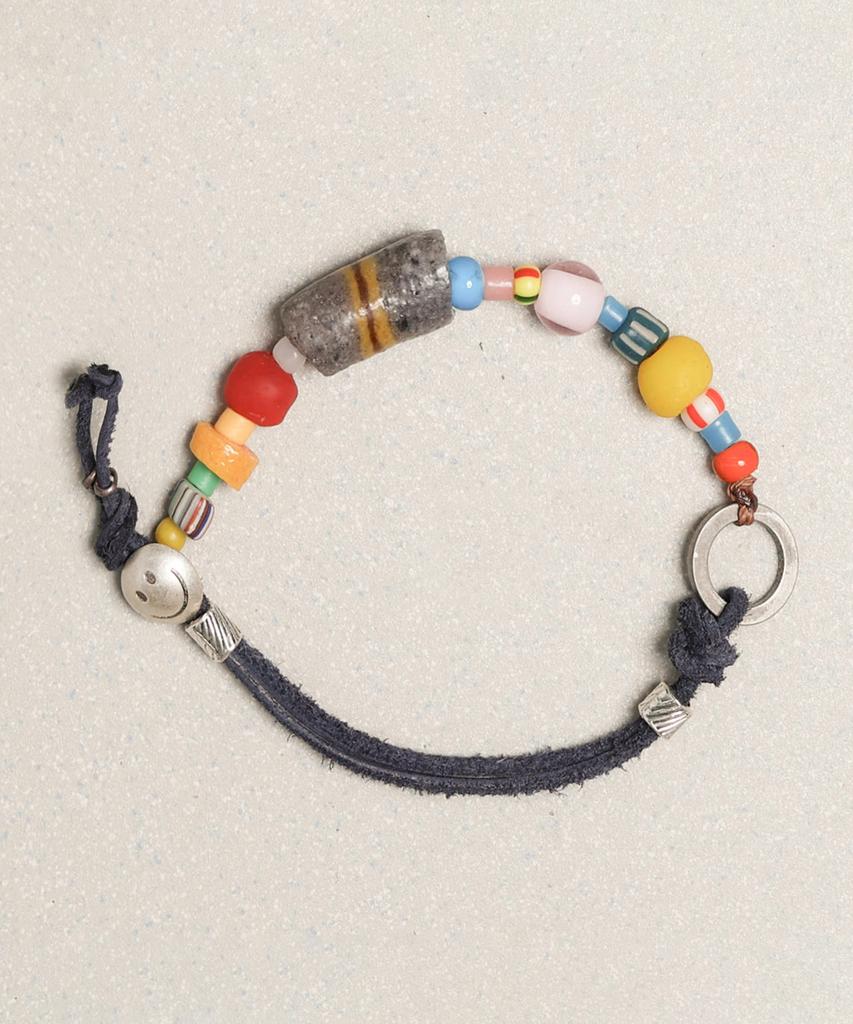 Towtow Archive Maui Leather Bracelet Navy