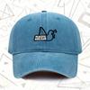 A Vintage Washed Cap Featuring PEACEFUL HOOLIGAN Suitable for Both Men And Women This Solid Baseball Hat Is Perfect for All
