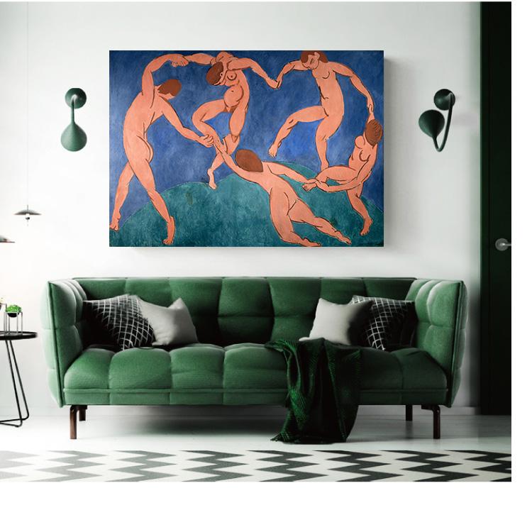 Abstract Matisse Line Art Poster World Famous Painting Vintage Wall Pictures Prints for Living Room Bedroom Nordic Home Decor
