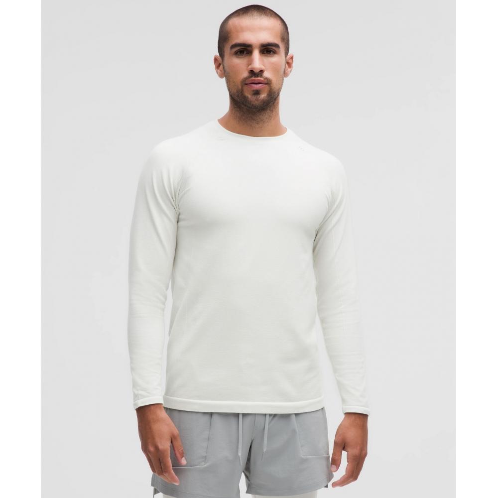 

Lululemon Seamless Base Layer Long Sleeve Shirt Light Vapor XXL