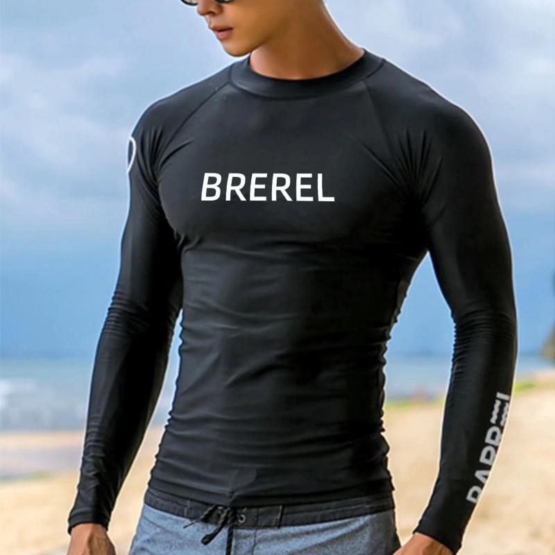 Heren UV Bescherming Rash Guard Set Lange Mouwen Broek Sneldrogend Snorkelen Surfen Zwemkleding Watersporten