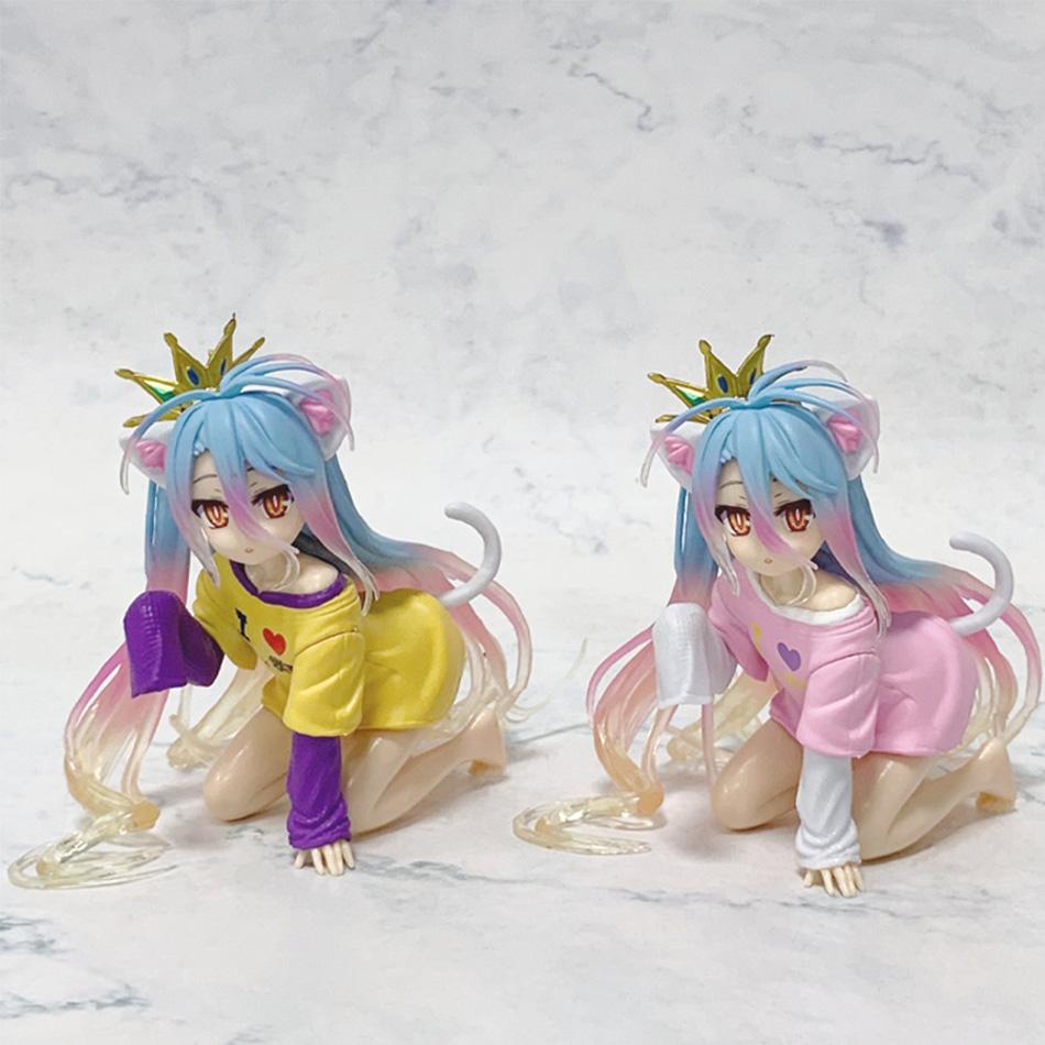 In Stock  Anime NGNL No Game No Life White " Shiro PVC Model Action Figures Model Collection Ornament Toy Holiday Gift