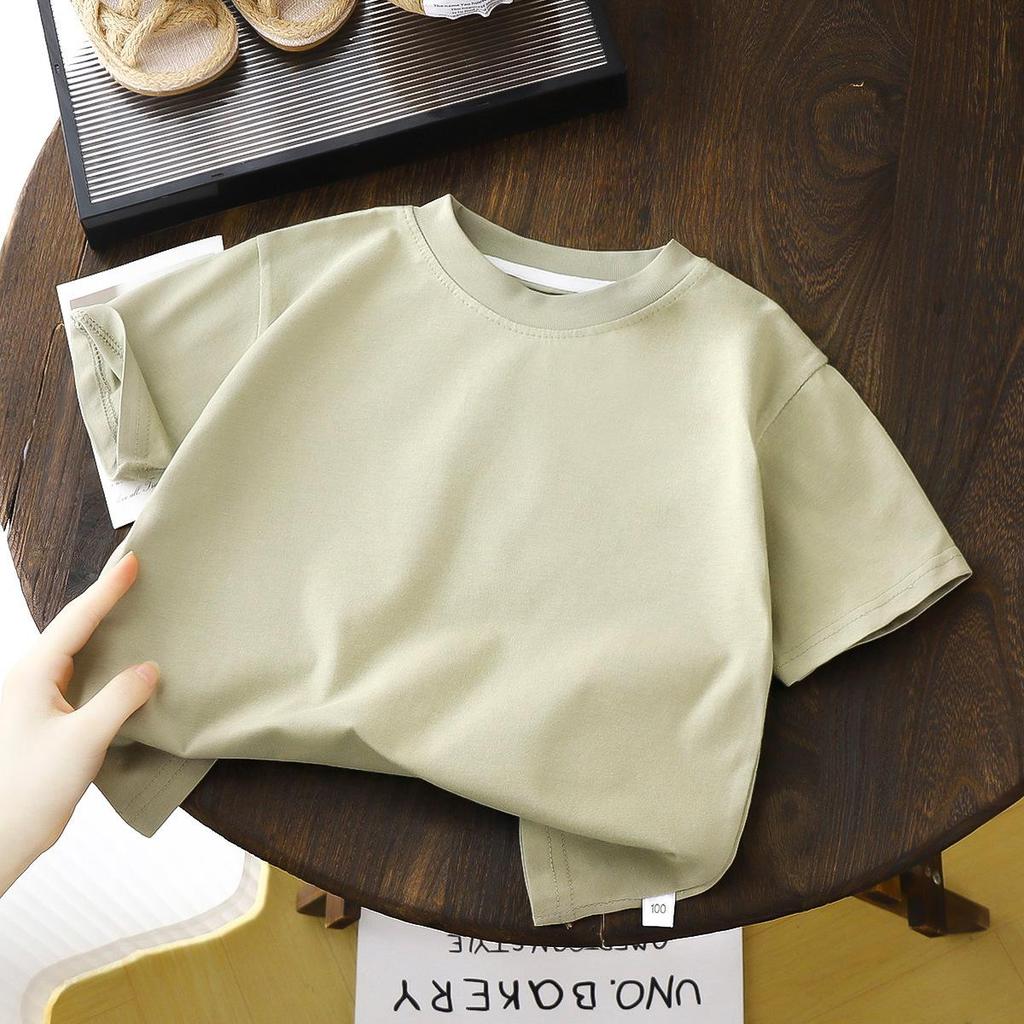 Children's T-Shirt Soft Breathable Summer Casual Top T-Shirt Girls' Summer Baby Clothes