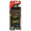 Matchbox Jurassic World Assorted Vehicle 4 Mini Cars and 1 Dinosaur Ages JGL60 5-Pack Toys, Minifigure, 3+, Multi-Purpose,