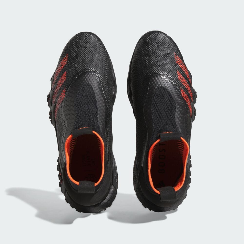 Adidas Code Chaos Snøreløse Core Black Sko & Fottøy Sportssko Unisex GOLF GV6907 Core Black/Semi Solar Red/Gray Four