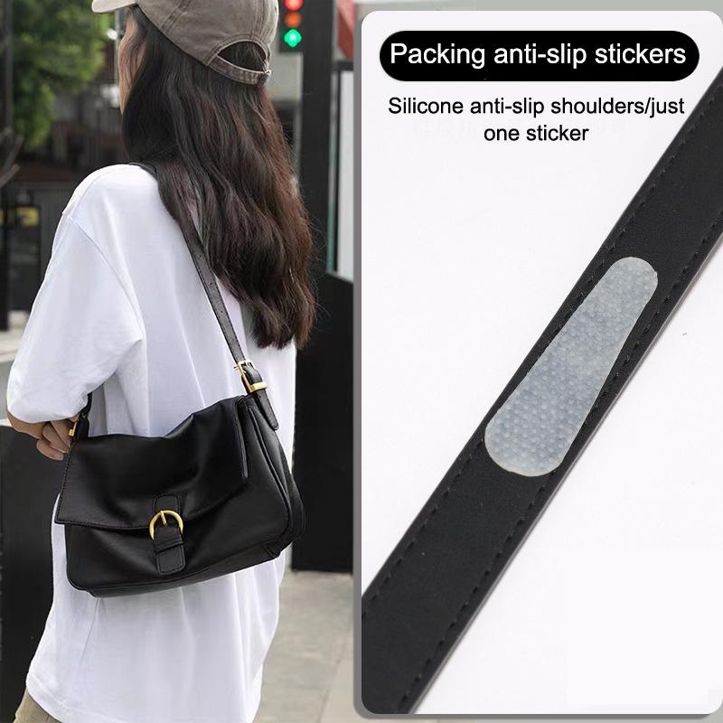 6/12Pcs Transparent Anti-Slip Silicone Patches For Bag Straps Convenient Durable Reusable Backpack Non-Slip Patch Resistant Pad