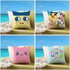 Cute TamagotchiS Pillow Case Sofa And Living Room Decorative Cushion Covers Dustproof And Miteproof Invisible Zipper