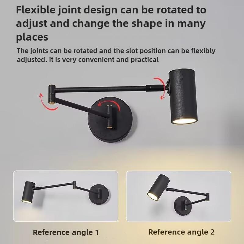 Wall Lamp Indoor Living Room Bedroom Bedside Kitchen Light Study Porch Balcony Corridor Home Decoration Lighting Lights