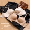 Premium Glossy Seamless Wireless Bra, Soft Support Push Up Anti-Sagging Comfortable Uplift Women's Lingerie