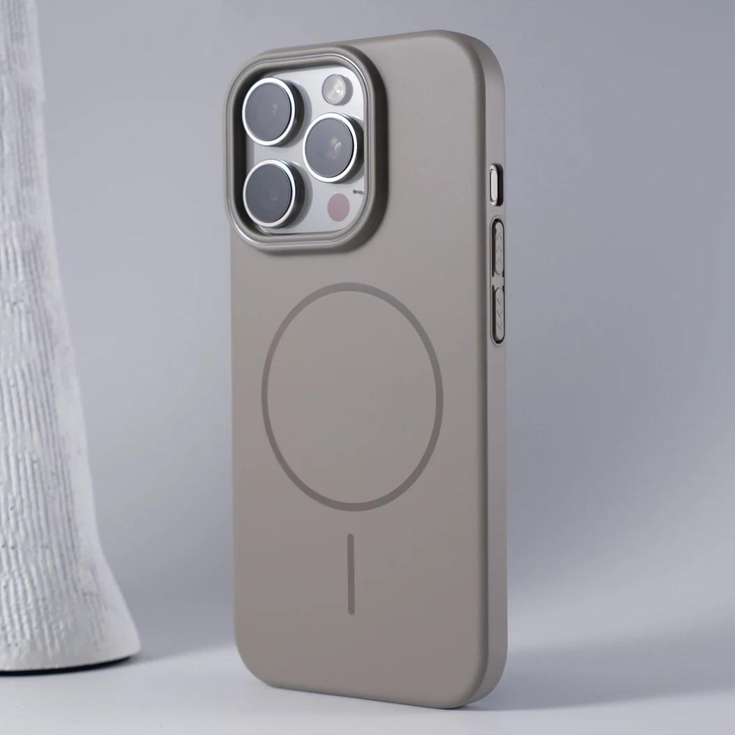 

Ультратонкий жесткий ПК чехол Magsafe для iPhone 16 15 14 Plus 11 12 13 16 15 pro Max Роскошный противоударный беспроводная зарядка магнитный чехол For iPhone 16 Pro