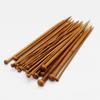 36Pcs Bamboo Crochet Needle 25/35cm Single Pointed Round Bead Knitted Needles for DIy Sweater Needlework Tool Supplies