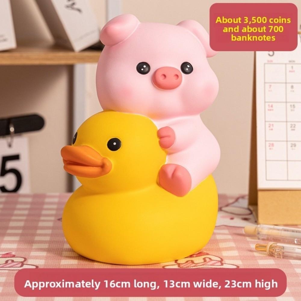 Animal Pig Vinyl Piggy Bank Vinyl Coin Saving Box Decorative Pig Money Jar  Kids Children