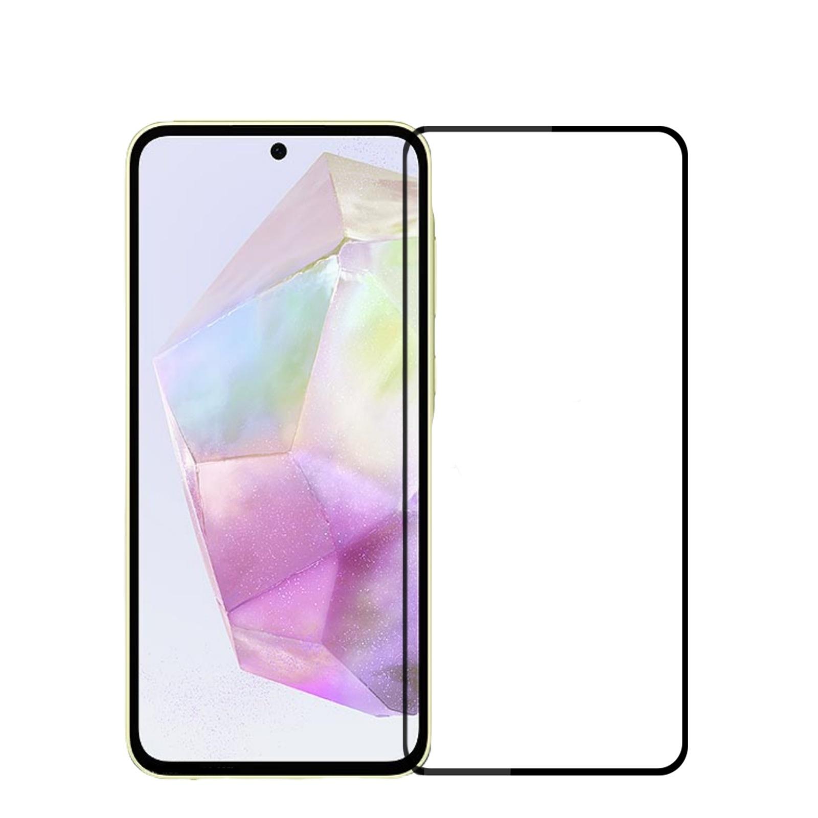 

For Samsung Galaxy A56 5G Tempered Glass Film PINWUYO JK Series-2 9H Full Screen Protector Black