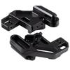 RCMAZO RC Aluminum Rear Axle Holder Suspension Mount Hanger (with Built-in Spring) for Tamiya RC 57409 58347 Lunchbox Chassis Replacement Upgrade