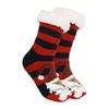 Christmas Floor Socks Thick Warm Non Slip Slipper Socks Cute Animal Fuzzy Socks with Gripper Fluffy Cuffs Gift for Christmas