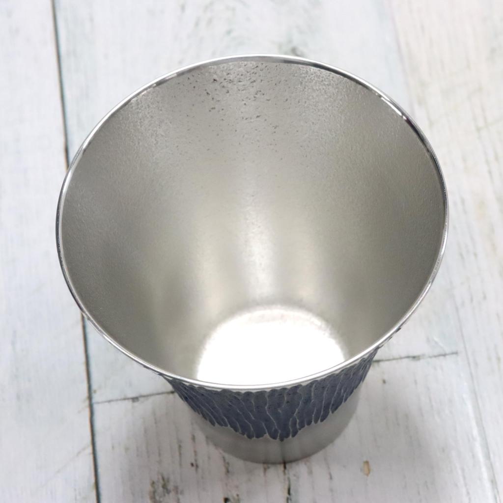 Osaka Tinware (Suzuki) Tin Tumbler, Mt. Fuji (Medium), Blue, Gift Wrapping Available