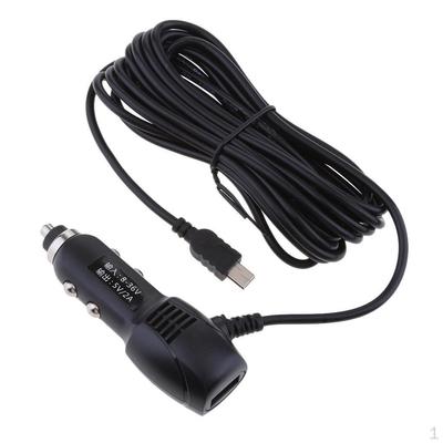 Car for Various SAT Navigators Driving Vehicle Mini USB Cable Charging Adapter