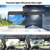 Universal Car Sun Visor Snow Blindness UV Rays Anti-Glare Extender Clip On Sun Visor Sunshade Protection Clip Durable Protect