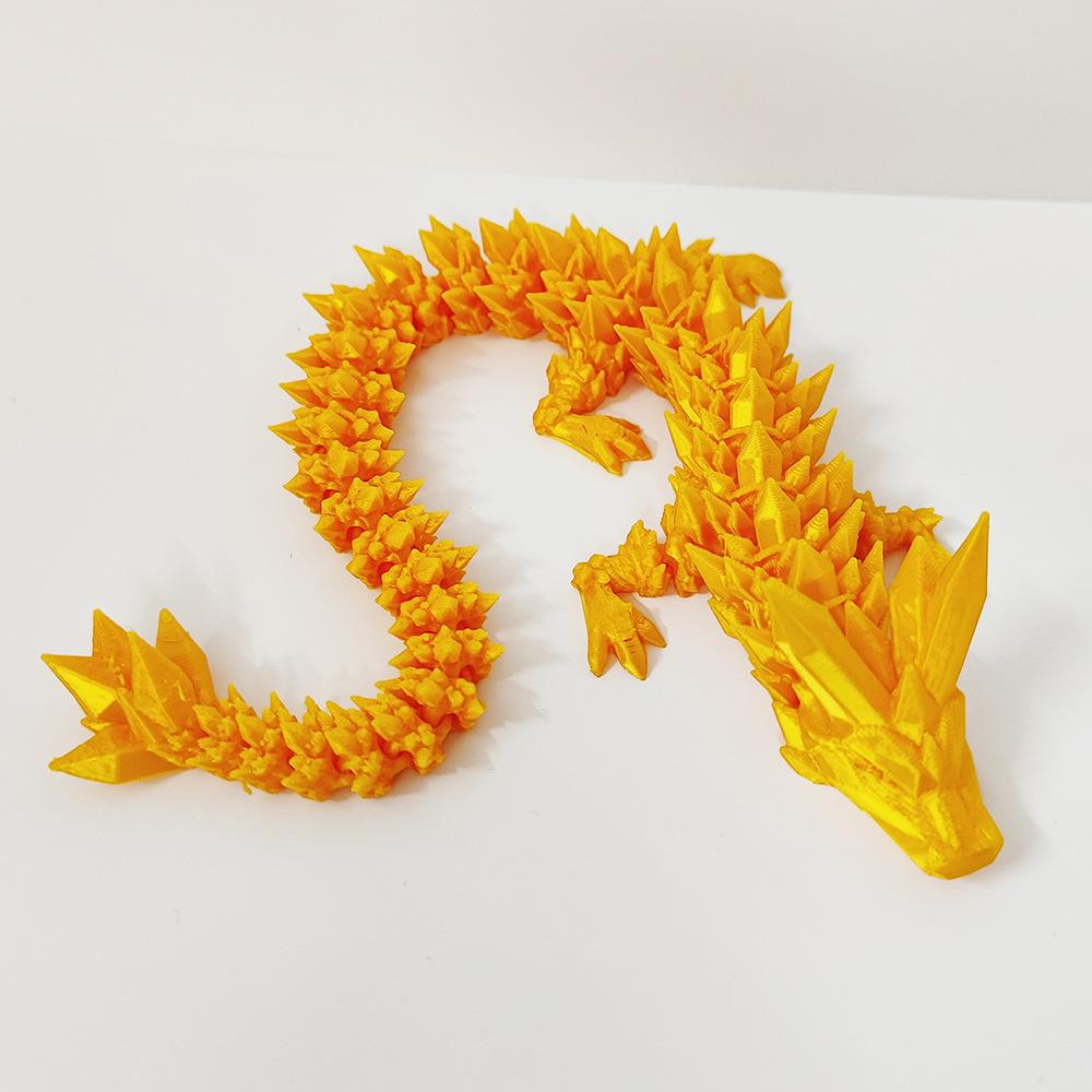 3D Printed Dragon Ornaments for Fish Tanks and Night Decor